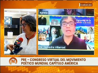 Poeta Ana María Oviedo informó que en esta jornada elegirán a 12 delegados de los países de América