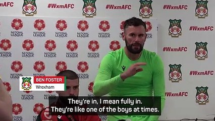 'They're one of the boys' - Foster praises Reynolds-McElhenney ownership