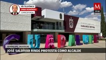 José Saldívar toma protesta como presidente municipal de Guadalupe en el estado de Zacatecas