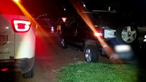 Dois homens ficam feridos em acidente entre Gol e CrossFox na BR-277 em Santa Tereza