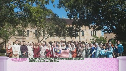 Salam perantauan dari universiti seluruh Queensland, Australia