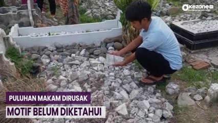 Pengrusakan Makam oleh OTK di Madina Kagetkan Peziarah