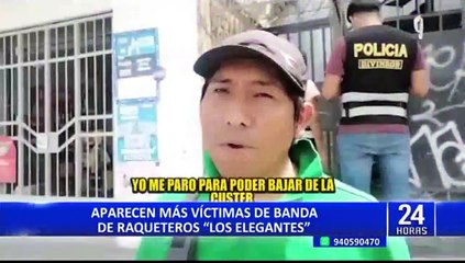 "Los Elegantes": aparecen más víctimas de banda dedicada a asaltar pasajeros de cústers