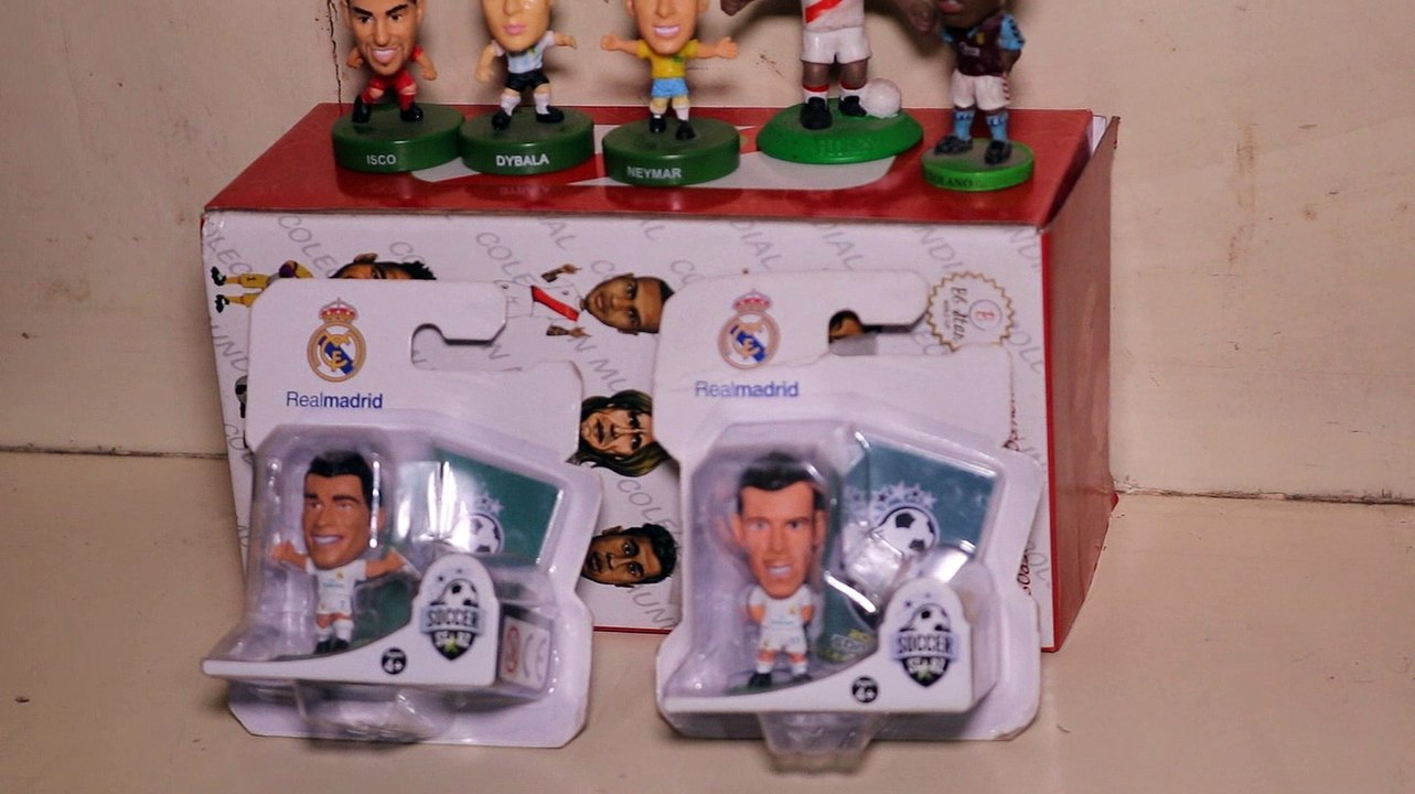 figuras real madrid Gareth Bale Y CRISTIANO RONALDO SoccerStarz Figure All Star