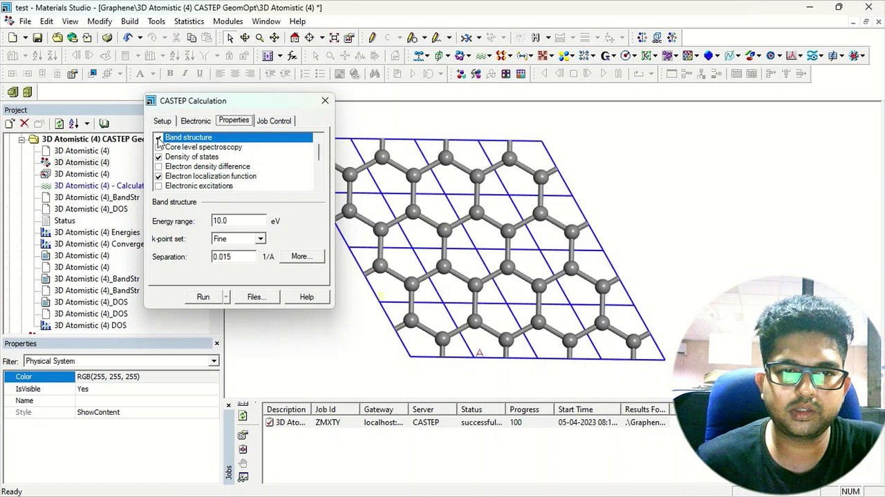 Optical Properties Calculations