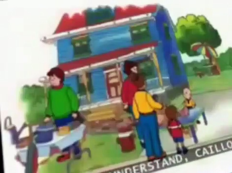 Caillou E066 - Garage sale