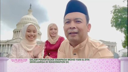 Salam perantauan dari warga Mohd Yani & Zita sekeluarga di Washington DC