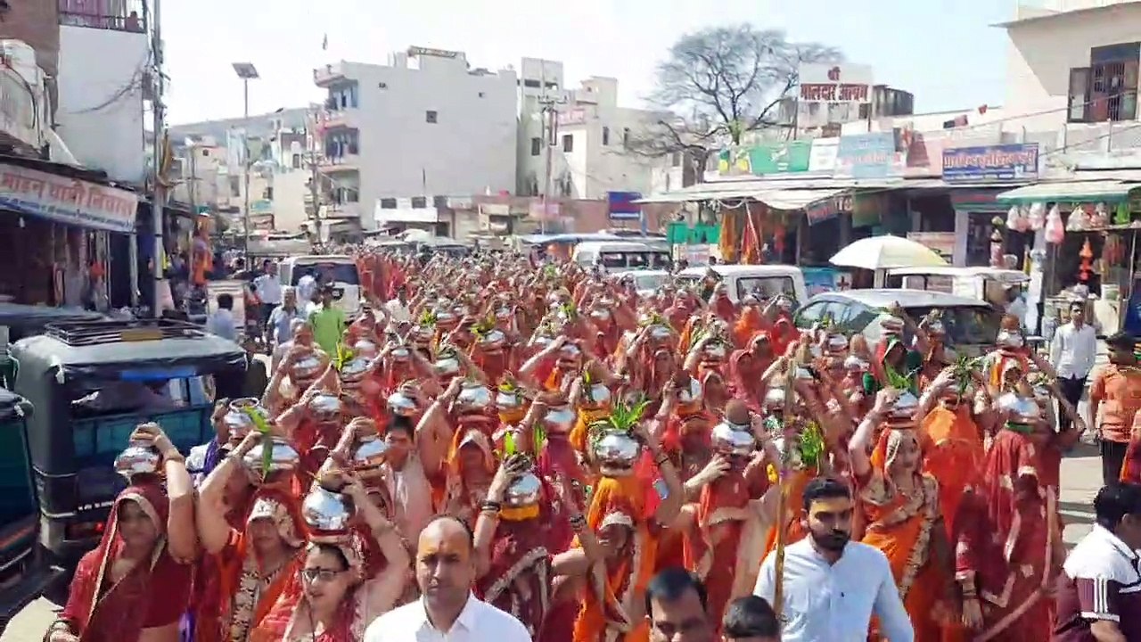 दौसा. जयश्री परशुराम के जयकारों से गूंजा आस्थाध...