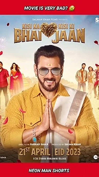 Kisi Ka Bhai Kisi Ka Jaan Movie is VERY BAD? | Kisi Ka Bhai Kisi Ki Jaan Salman Khan #shorts