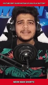 YouTube Sent him Silver Button Instead of Gold Play Button? | YouTube Interesting Facts #shorts