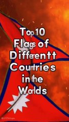 TOP 10 different flags in the world