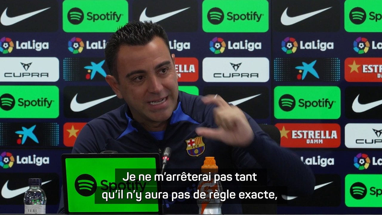 Xavi et le "soleil-gate" : "Si c'est mouillé quand LeBron tire, quelqu'un passe la serpillère..."