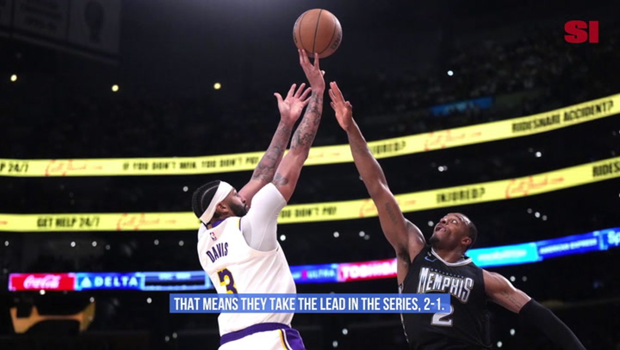 Los Angeles Lakers Defeat Memphis Grizzlies Game 3, Take 2-1 Series Lead