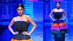 Bombay Times Fashion Week 2023 : Mouni Roy Multi Coloured Frill Dress Ramp Walk Video Viral |Boldsky