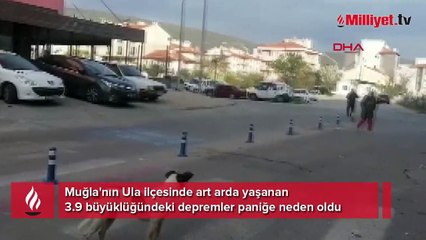 Muğla'nın Ula ilçesinde deprem