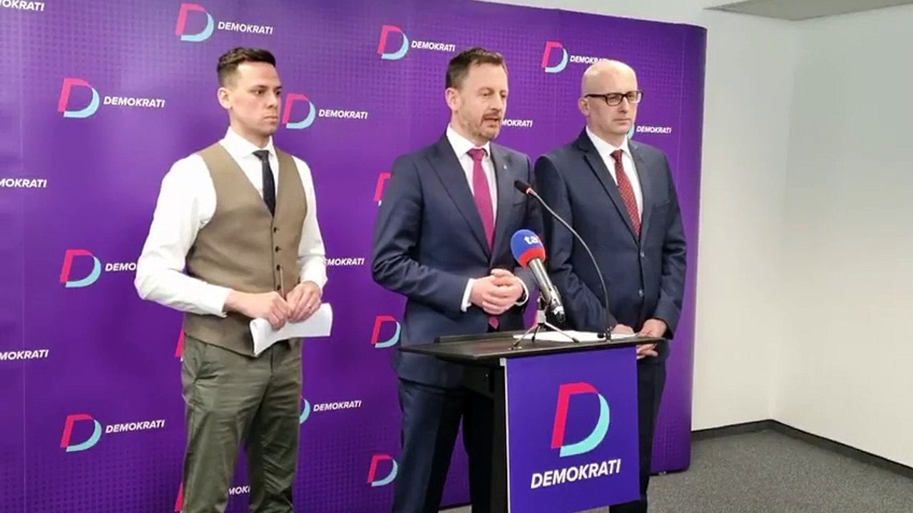 ZÁZNAM: Strana Demokrati vyzvala Žilinku, aby konal vo veci zverejňovania nahrávok Ficom
