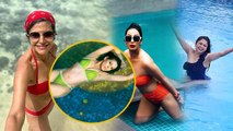 50 Age के बाद इन Bollywood Actresses का Bikini Look हुआ Viral | Watch Video