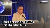 DICT reminds Filipinos to register sims