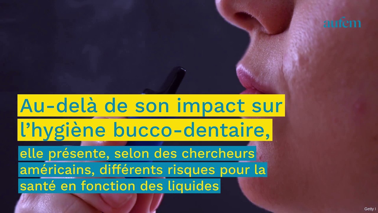 Cigarette électronique : cet arôme serait particulièrement nocif