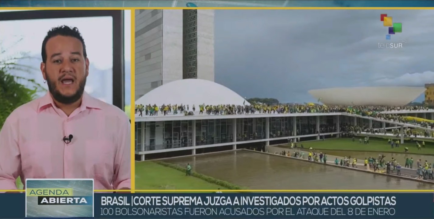 Supremo Tribunal de Brasil juzga a bolsonaristas golpistas del 8 de enero