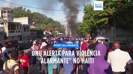ONU alerta para violência "alarmante" no Haiti