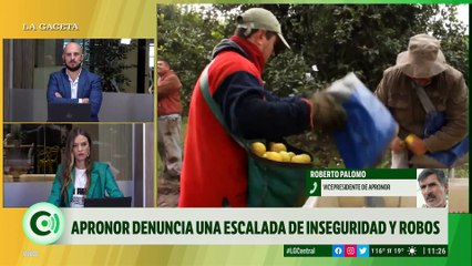 APRONOR denuncia una escalada de inseguridad y robos