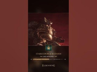ELDEN RING - Starcourge Radahn - OST