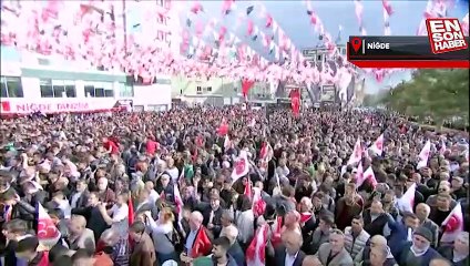 Devlet Bahçeli'nin Niğde mitingine yoğun ilgi