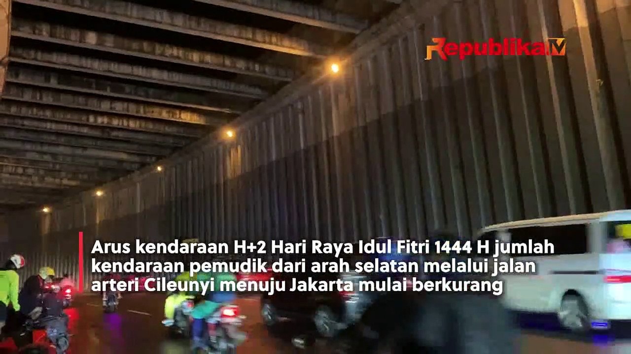 Arus Balik dari Lingkar Nagreg Menuju Cileunyi Ramai Lancar