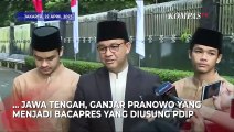 Momen Anies Baswedan Ucapkan Selamat untuk Ganjar Pranowo Jadi Bacapres 2024 PDIP