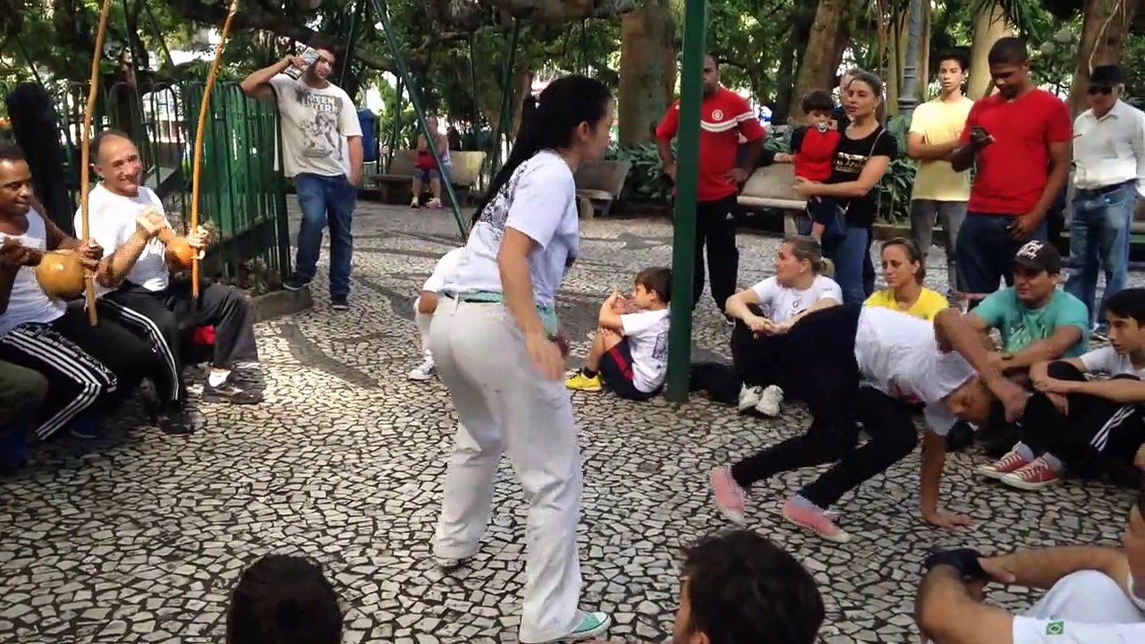 Brazil's Happy People's Dancing & Playing with their friends.