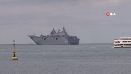 TCG Anadolu demir aldı