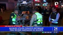 San Martín de Porres: alcalde usa chaleco antibalas tras amenazas a sus funcionarios