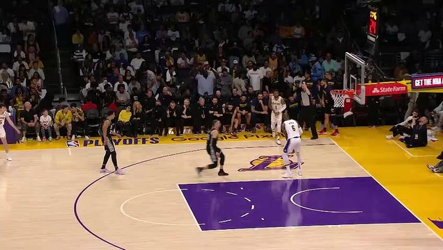 Below LeBelt: Brooks ejected for low-blow on LeBron