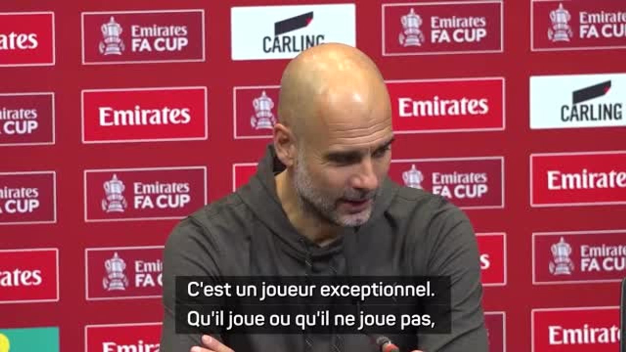 Manchester City - Guardiola : "Mahrez adore jou...