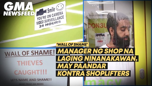 Manager ng shop na laging ninanakawan, may paandar kontra shoplifters | GMA News Feed