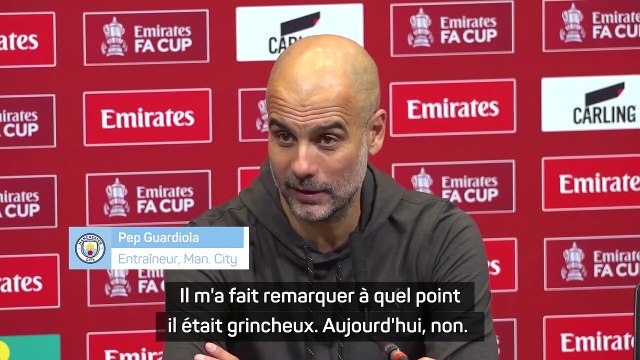 Pep Guardiola : Mahrez adore jouer au football