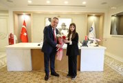 Antalya Büyükşehir'in Çocuk Başkanı Çelebi, Yeşil Alanların Arttırılmasını İstedi