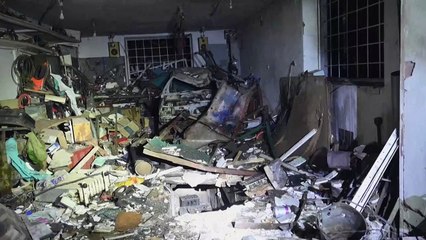 Ukraine: plusieurs maisons détruites par des frappes russes dans la région de Kharkiv