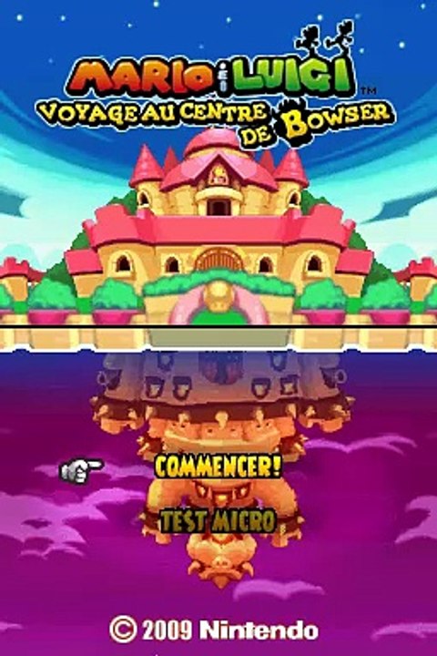 Mario And Luigi Voyage Au Centre De Bowser Online Multiplayer Nds 