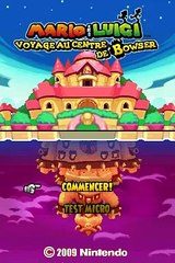 Mario & Luigi : Voyage au centre de Bowser online multiplayer - nds