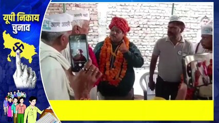 मथुरा: आप के मेयरपद प्रत्याशी ने जीते के भरे दावे, जीतने के बाद पहले करेंगे ये काम