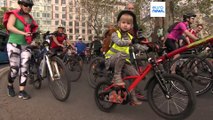 Hungría | 15.000 ciclistas tomaron las calles de Budapest el Día de la Tierra