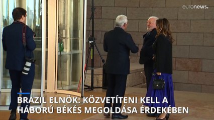 Lula da Silva: Közvetíteni kell Oroszország és Ukrajna között a békés megoldás érdekében
