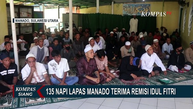 Diberi Kebebasan 15 Hari hingga 2 Bulan, 135 Napi Lapas Manado Dapat Remisi Idulfitri!