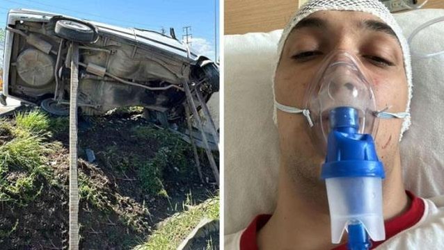 MasterChef yarışmacısı Yağız Özçelik, trafik kazası geçirdi