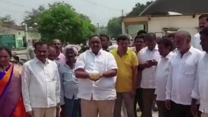 హుస్నాబాద్: తడిసిన ప్రతి గింజను కొనుగోలు చేస్తాం.. ఎమ్మెల్యే హామీ..!