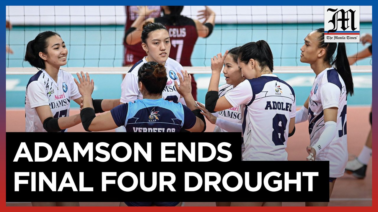 Adamson ends final four drought