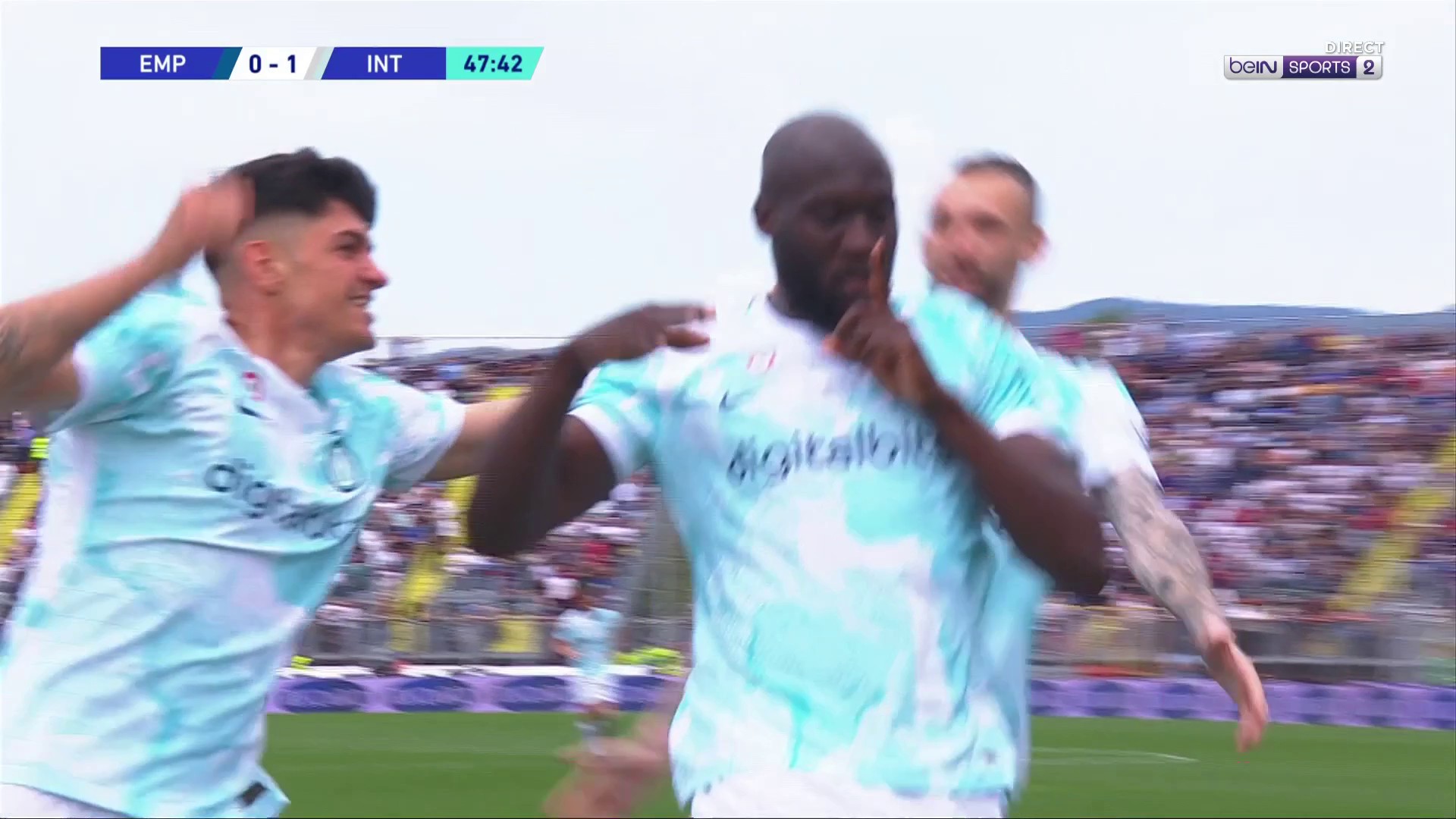 Serie A : Romelu Lukaku trouve la faille d'une frappe sèche !