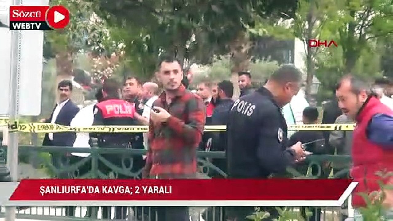 Şanlıurfa'da husumetli iki grup arasında çıkan silahlı, bıçaklı kavga